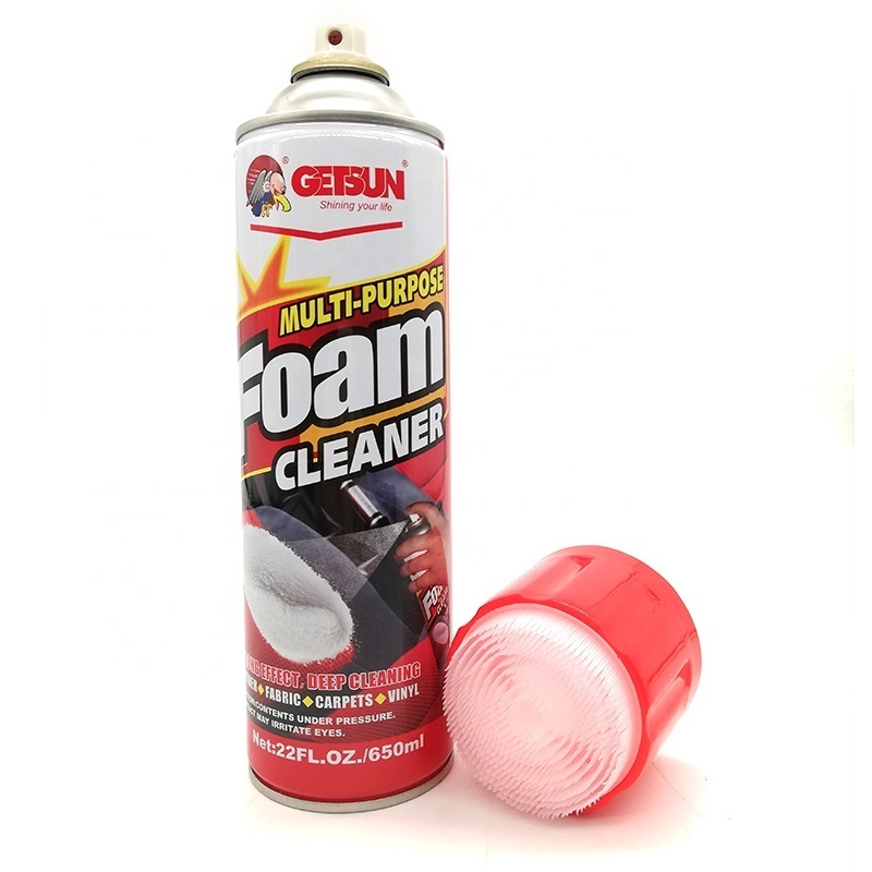 GETSUN High Quality 650ml All-purpose Universal Multi Purpose Foam Cleaner Spray for Car Cleaner