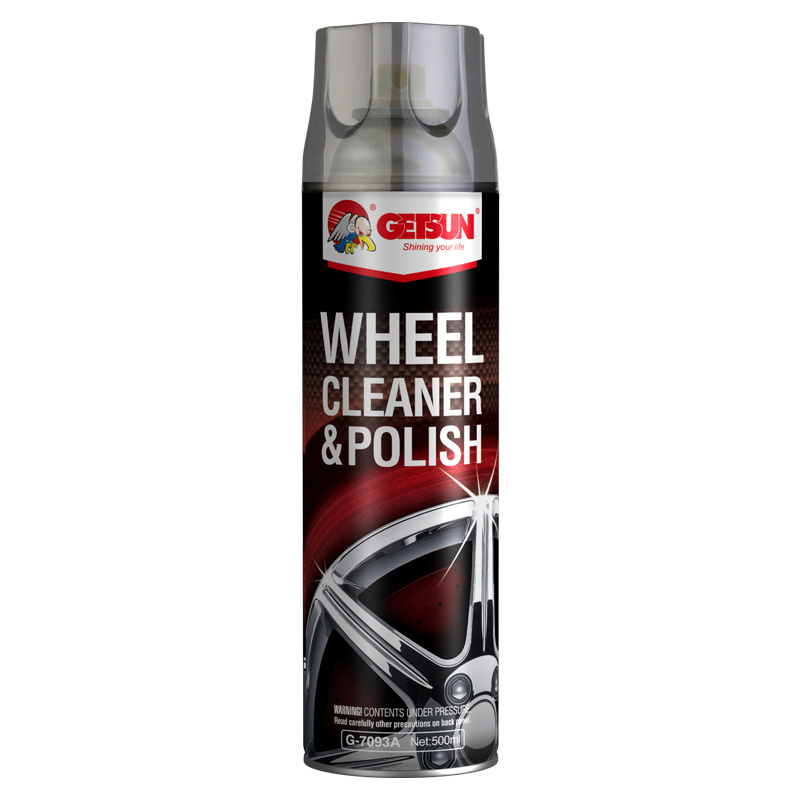 High Quality Wheel Cleaner & Polish Spray for Car Tire Auto Alloy Rim