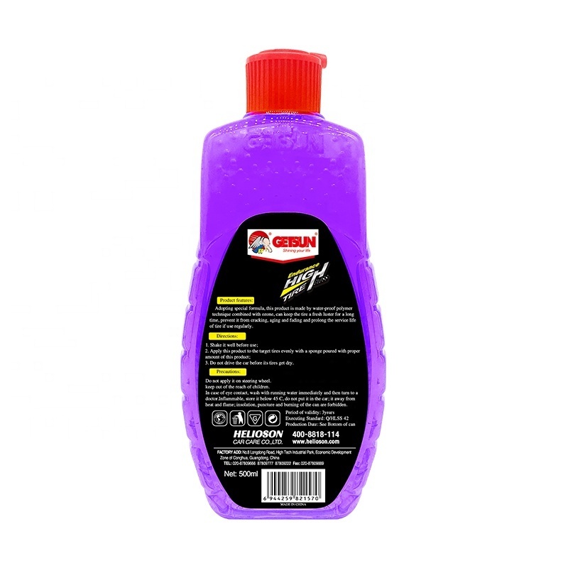 Getsun Car Cleaning Tire Long Lasting Endurance Gloss Tire Gel Polish