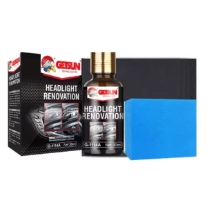 GETSUN Headlight Renovation Spray Agent Small Pack Remove Scratches Cleaning Yellow for Car Lamp