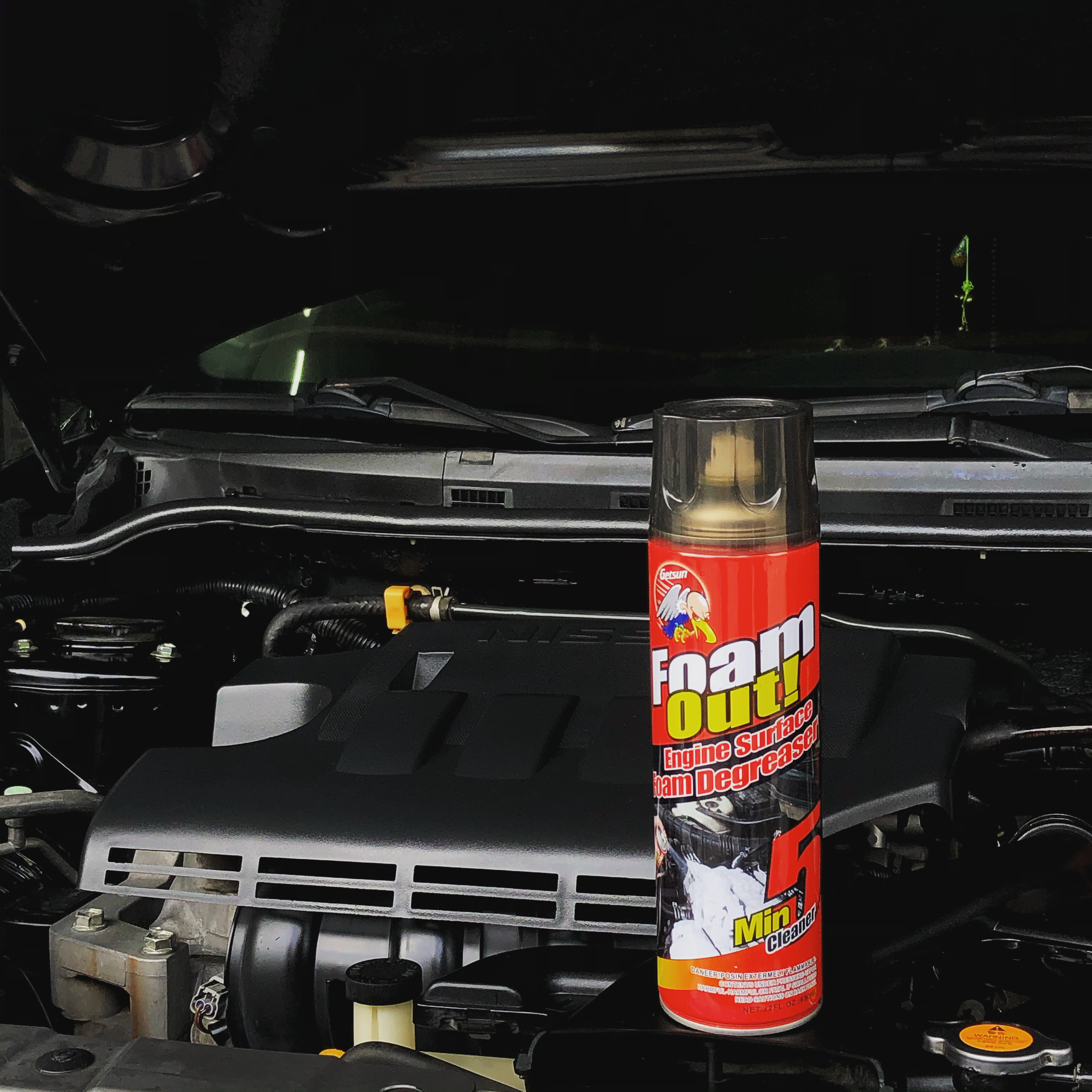 Getsun Car Care Foam Engine Surface Cleaner