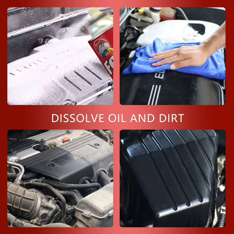 China Car Care Product Car Engine Cleaning Car Engine Surface Cleaner Foam Engine Degreaser