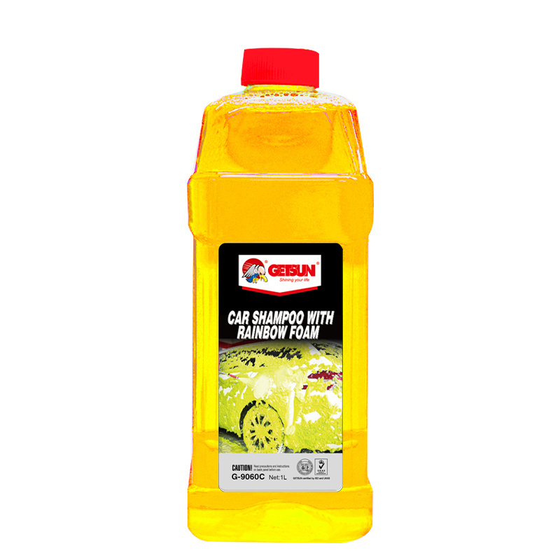 GETSUN Getsun Car Care Product Car Shampoo With Rainbow Foam Auto Detailing Natural Rich Foam Ceramic Coating Foam Wash