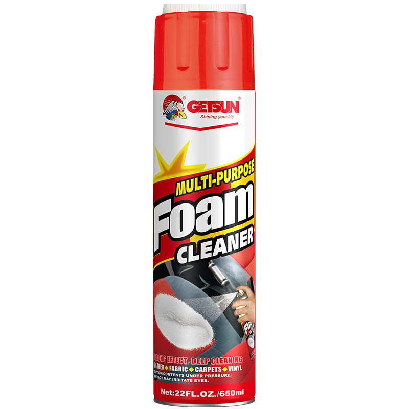 Mult-Purpose Foam Cleaner Spay Cleaning Foam for Car Leather Seat &Shoes