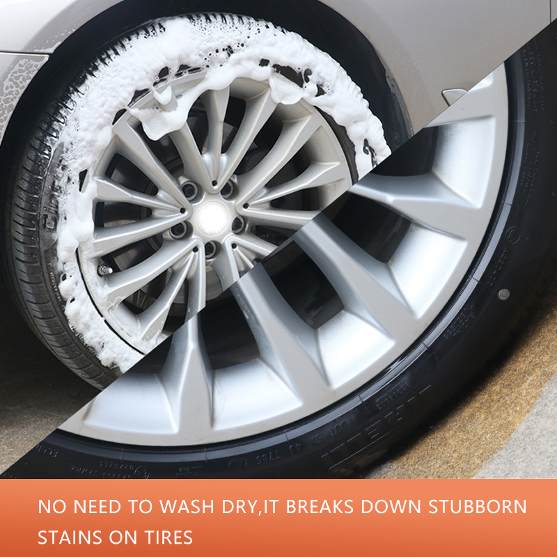 Getsun Car Care Hot Selling Tire Foam Spray Polish&Cleaner