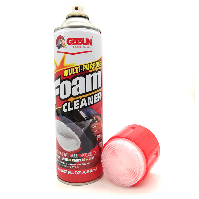 Mult-Purpose Foam Cleaner Spay Cleaning Foam for Car Leather Seat &Shoes