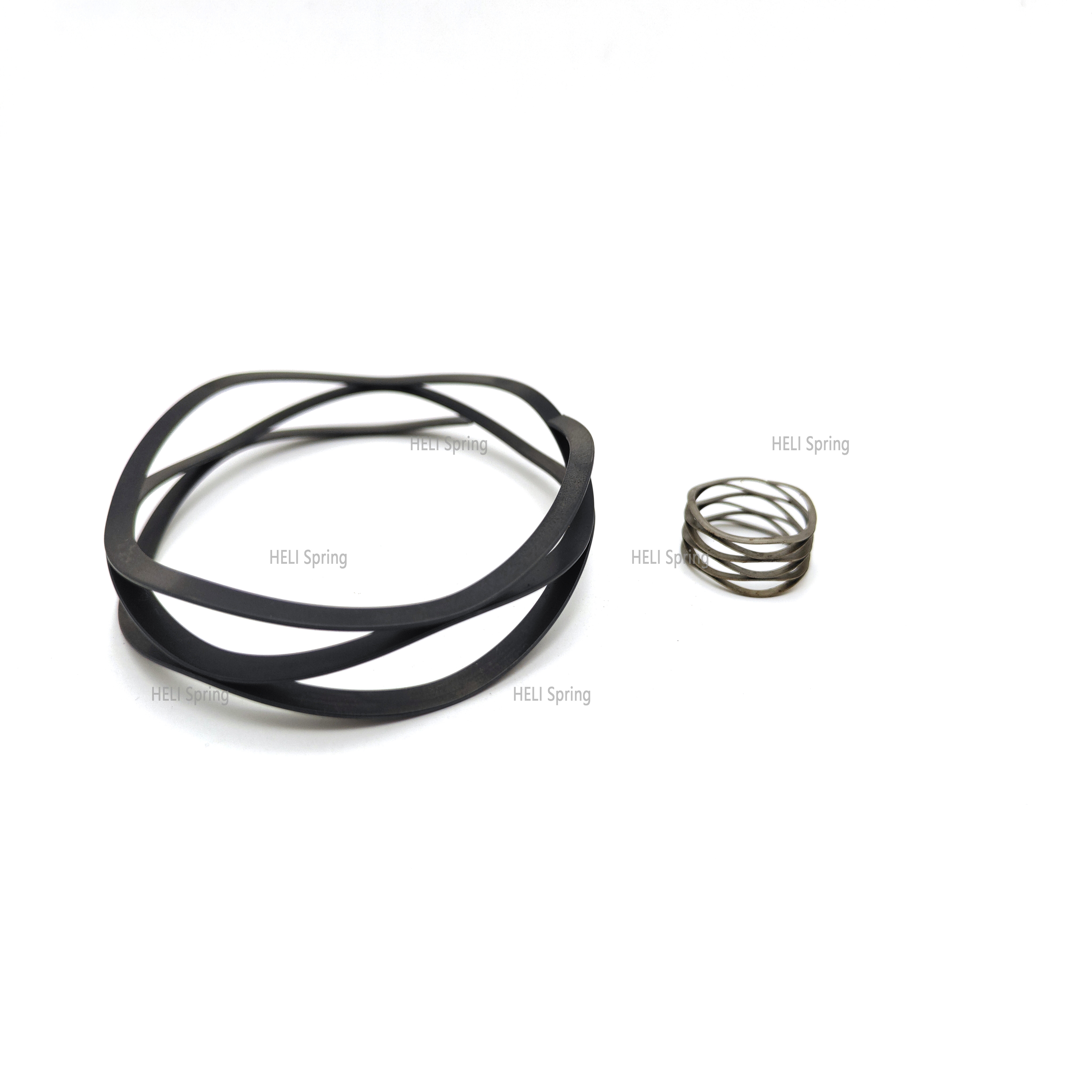 Heli spring Multi turn wave spring manufacturers wave disc spring for mechanical seal