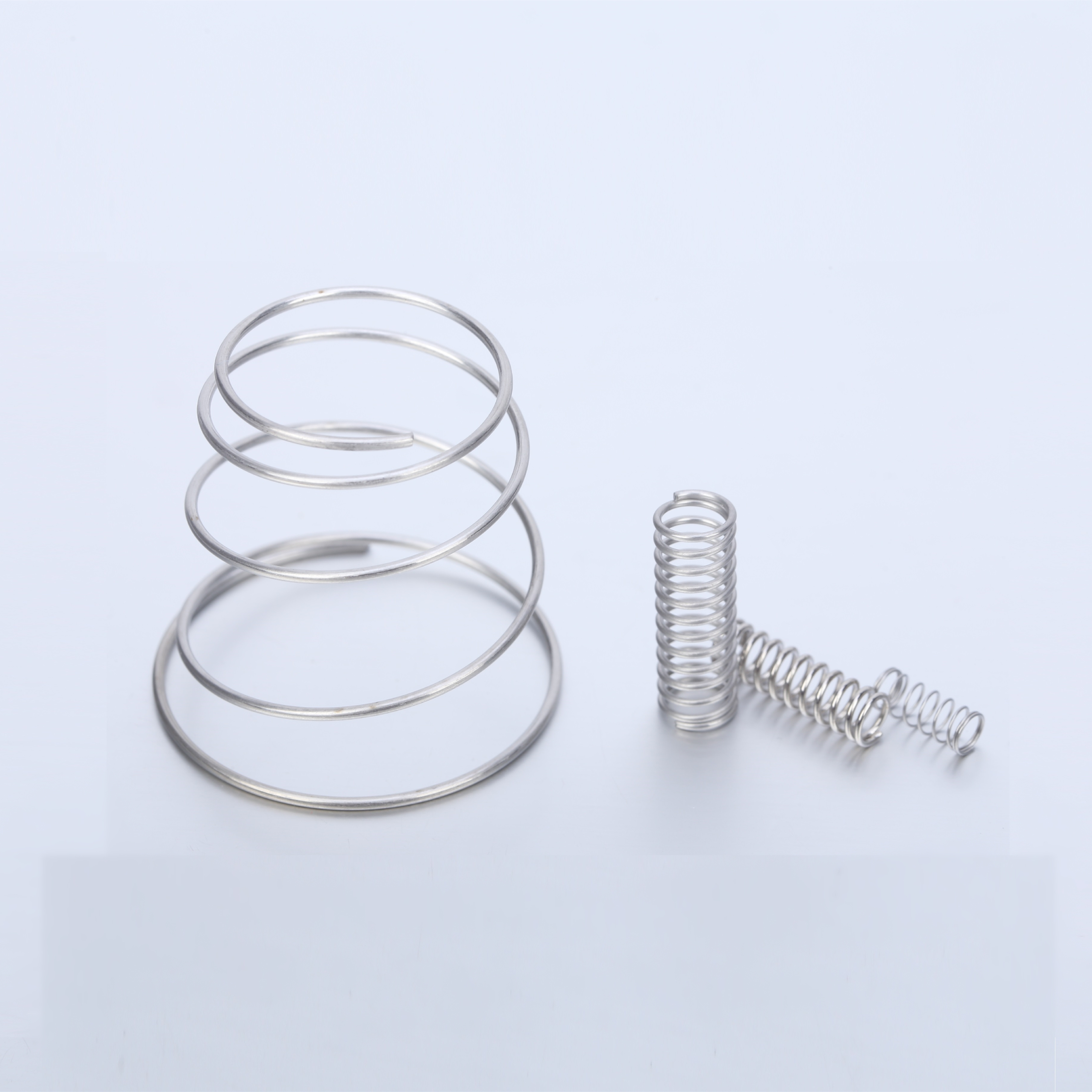 Heli spring Customized Light Duty 50mm 304 316 Stainless Steel Spiral SS Compression Spring