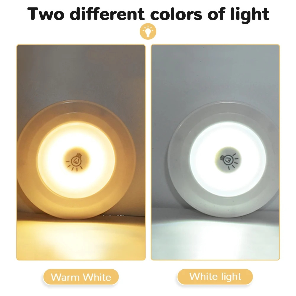 Super Bright 3W Kitchen Wireless Remote Control Dimmable Wardrobe Night Lamp Home Bedroom Led Night cabinet light