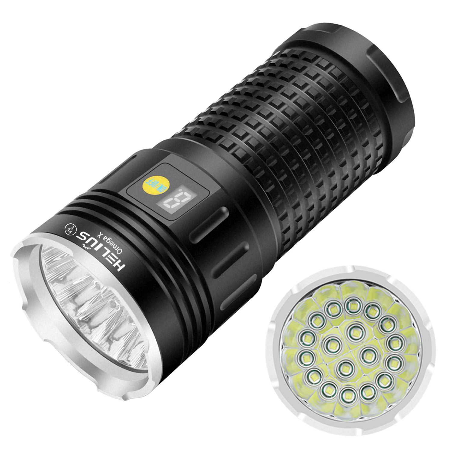 Super Bright 15000 lumens Linternas 18* T6 Taschenlampe Waterproof Torch Light USB Rechargeable Powerful LED Flashlight