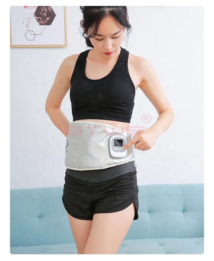 Electric Massage Belt Waist Trimmer Abdominal Massager Machine for Slimming Weight Loss belt