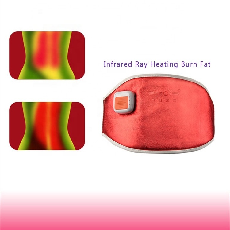 Electric Heated Waist Trimmer Far Infrared Sauna Heating Slimming Belt Vibrating Weight Loss