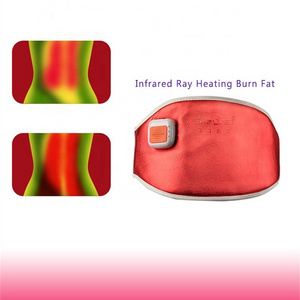 Electric Heated Waist Trimmer Far Infrared Sauna Heating Slimming Belt Vibrating Weight Loss