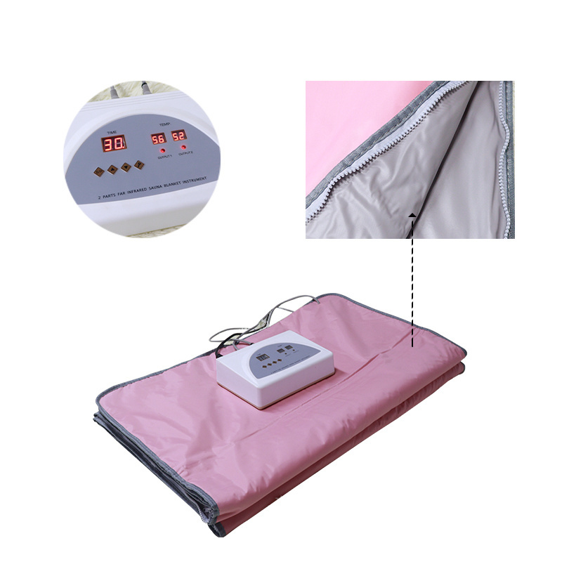 Guangyang 2024 new professional far Infrared Heating sauna blanket Infrared sauna 1 person