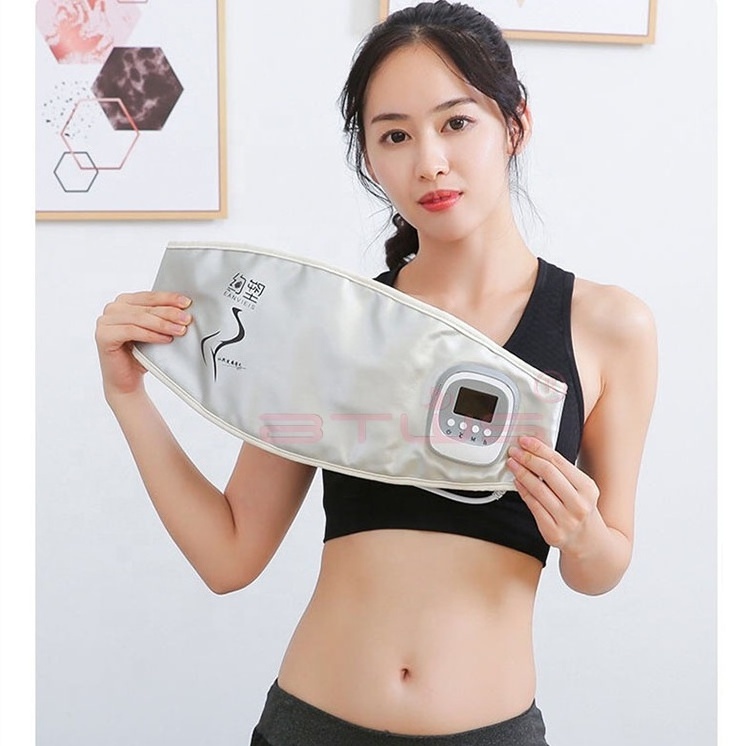 Electric Massage Belt Waist Trimmer Abdominal Massager Machine for Slimming Weight Loss belt