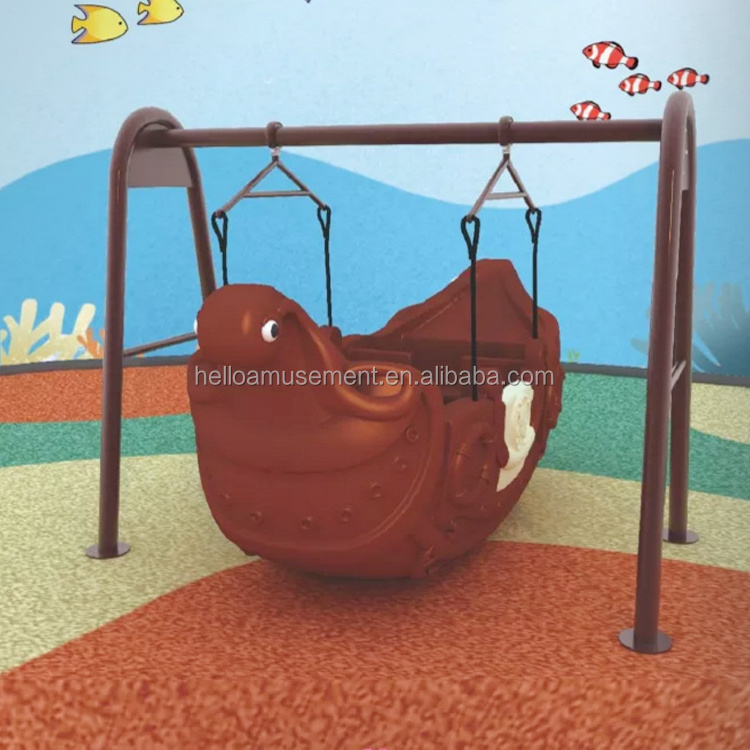 custom make children outdoor play special needs swings for disabled people