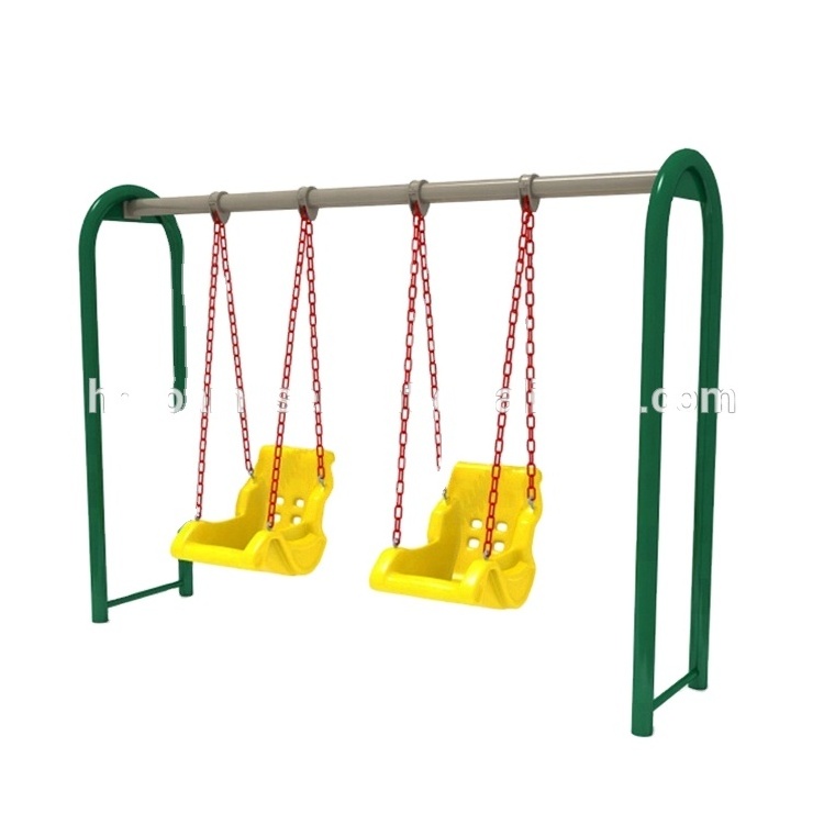 wide size double seat swing chairs safe children park swing outdoor swing for any ages