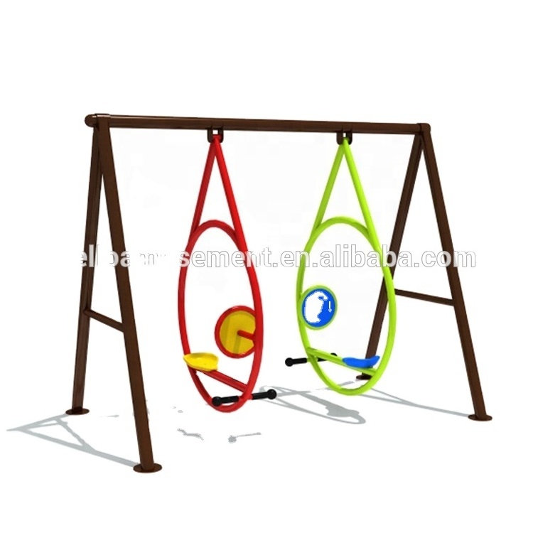 wide size double seat swing chairs safe children park swing outdoor swing for any ages