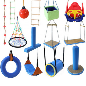 Indoor toddler vestibular balance exercise toy daycare sensory training swing for wholesale