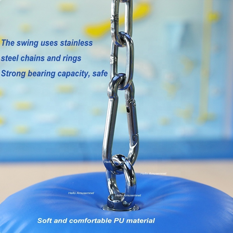 Indoor toddler vestibular balance exercise toy daycare sensory training T-shaped swing autism swing sensory swing for wholesale