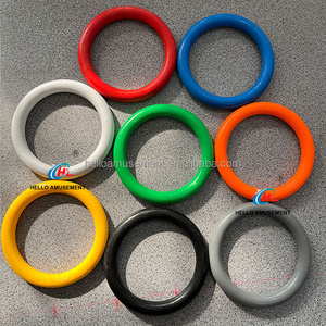 Hanging ring swing accessories ABS plastic round ring sensory swing suspension disc climbing rope accessories on sale