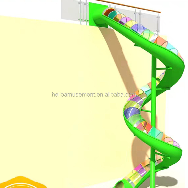 Outside toboggan children custom FRP slide fiberglass outdoor playground equipment for play yard