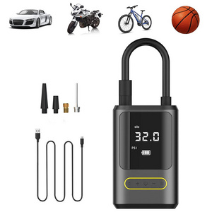 150 PSI Portable Mini Type Inflator Cordless 4000mAh Bicycle Ball Air Compressor Wireless Rechargeable Tire Inflators For Car