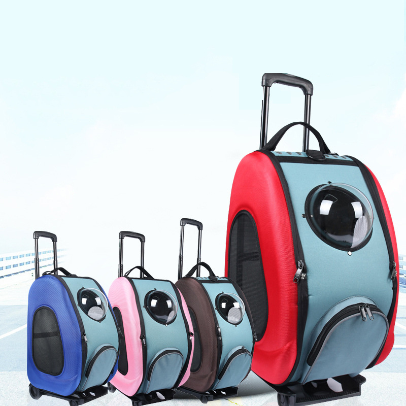 Hot Sale New Design High Quality Wheels Foldable Pet Trolley