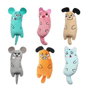 Cute Entertaining Catnip Filled Plush Interactive Cat Toys 2024 New Catnip Toys for Cats Chewing