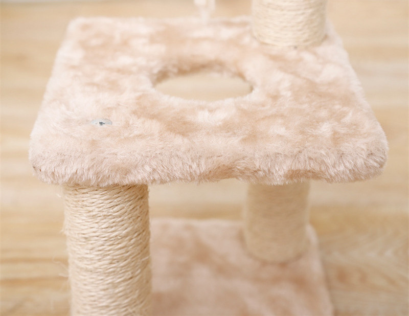 Sisal Hellomoon Wholesale Cat Tree Cat Scratcher tree with mouse toy