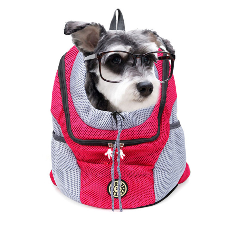 Breathable Outdoor Portable Travel Bag Holder Saddle Hiking Pet Carrier Dog Backpack