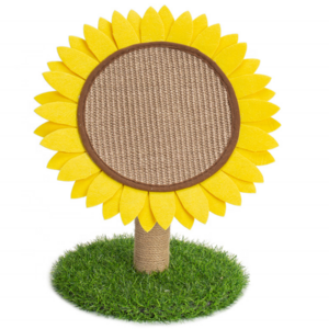 Sisal Hellomoon New Arrival Flower Shape Pet Toy Cardboard Cat Scratcher Board