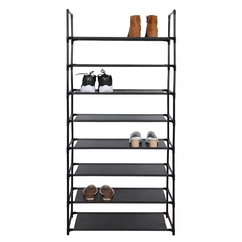 10-tier Shoe Rack 30 Pairs Shoe Tower Closet Shoes Storage Cabinet Portable Boot Organizer