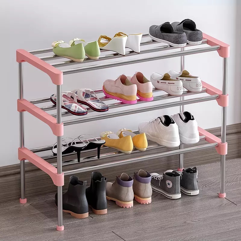 10-tier Shoe Rack 30 Pairs Shoe Tower Closet Shoes Storage Cabinet Portable Boot Organizer