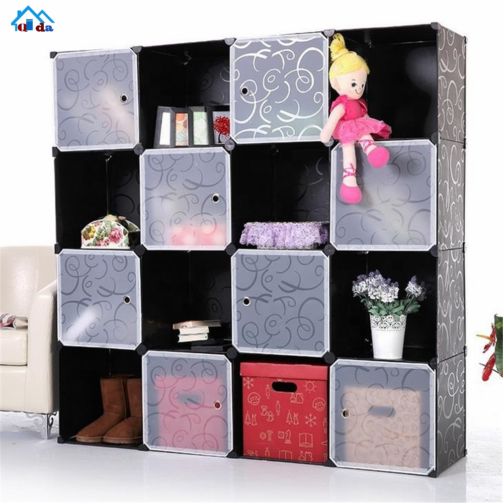 DIY Portable Wardrobe Clothes Closet Modular Storage Organizer Space Saving Armoire Deeper Cube