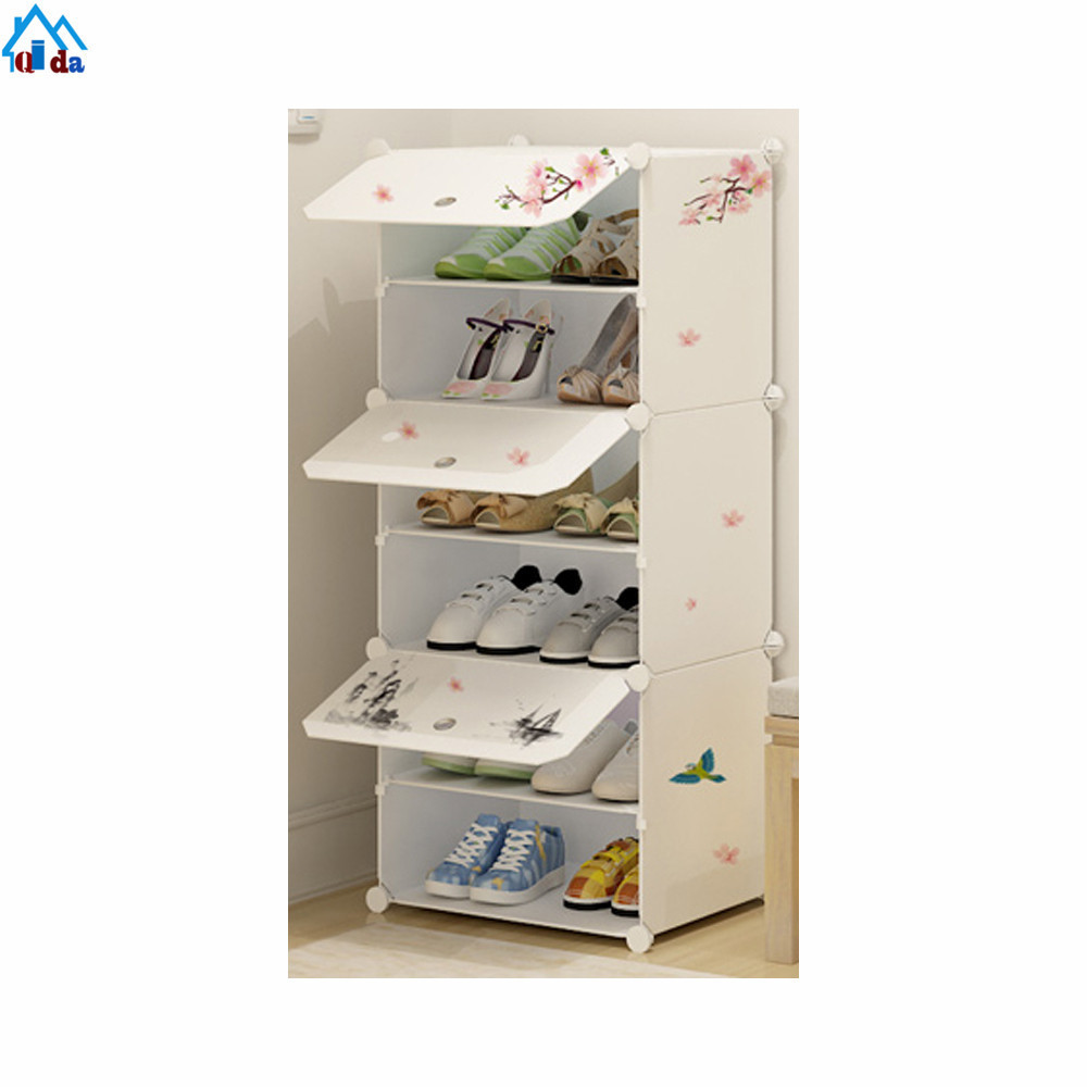 Metal Wire Storage Cubes DIY 6-Cube Closet Black and Toys Shelving Grids Wire Mesh Bookcase Shelves or Shoe Rack white