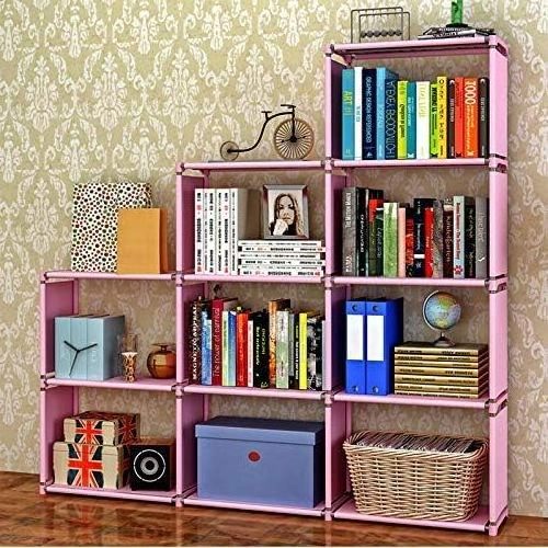 Bookshelf,15 Cube Storage Organizer,Book Shelf Organizer,Tall Bookcase Shelf,Book Cases/Shelves,Grey Cube Shelf,Cubbies Closet