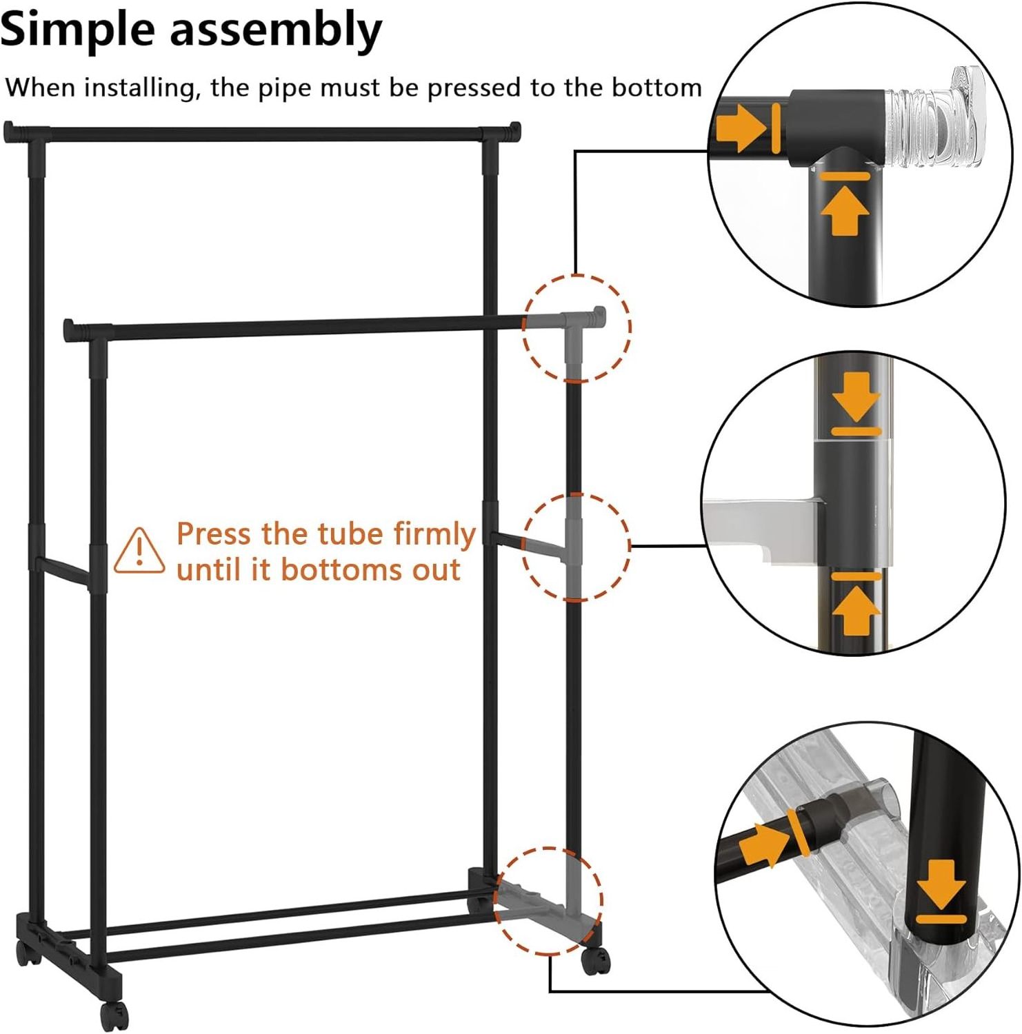 Foldable 3 Tier Laundry Dryer Hanger Stand Indoor Outdoor Clothes Drying Rack