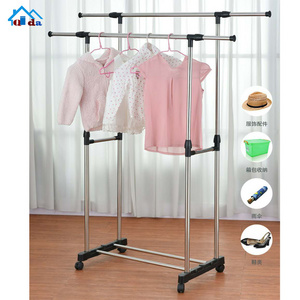 Newest Commercial Clothing Racks Heavy Duty Freestanding Clothes Rail