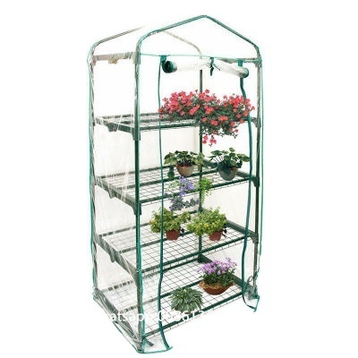 Hot Sale Outdoor Patio Customizable And Easy To Disassemble Three Windows Garden Planting Small Portable Greenhouse