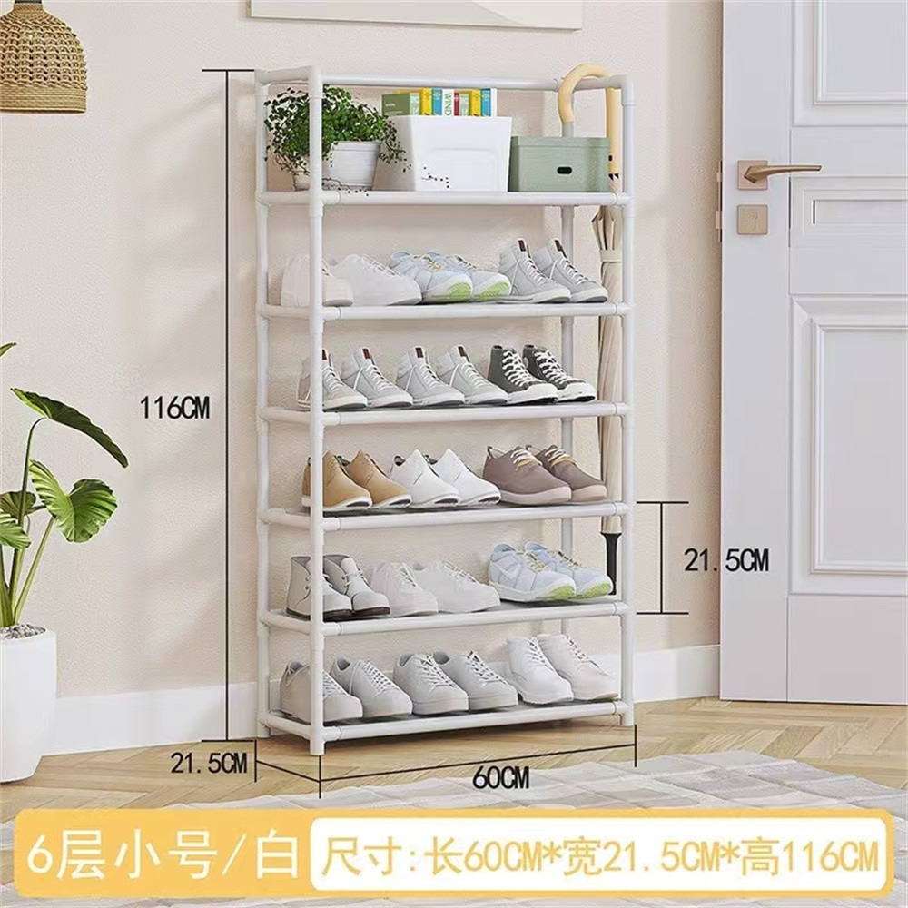 Foldable Stackable Clear Sturdy Shoe Containers Box Storage Organizer For Closet Fits 16 Pairs With Adjustable Dividers