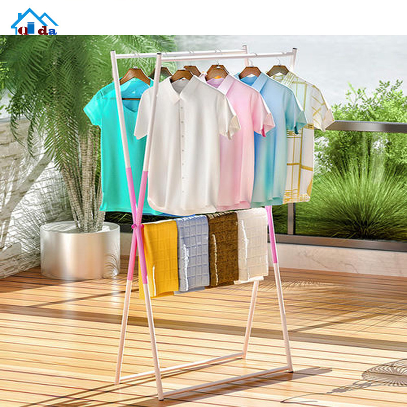 Newest Commercial Clothing Racks Heavy Duty Freestanding Clothes Rail