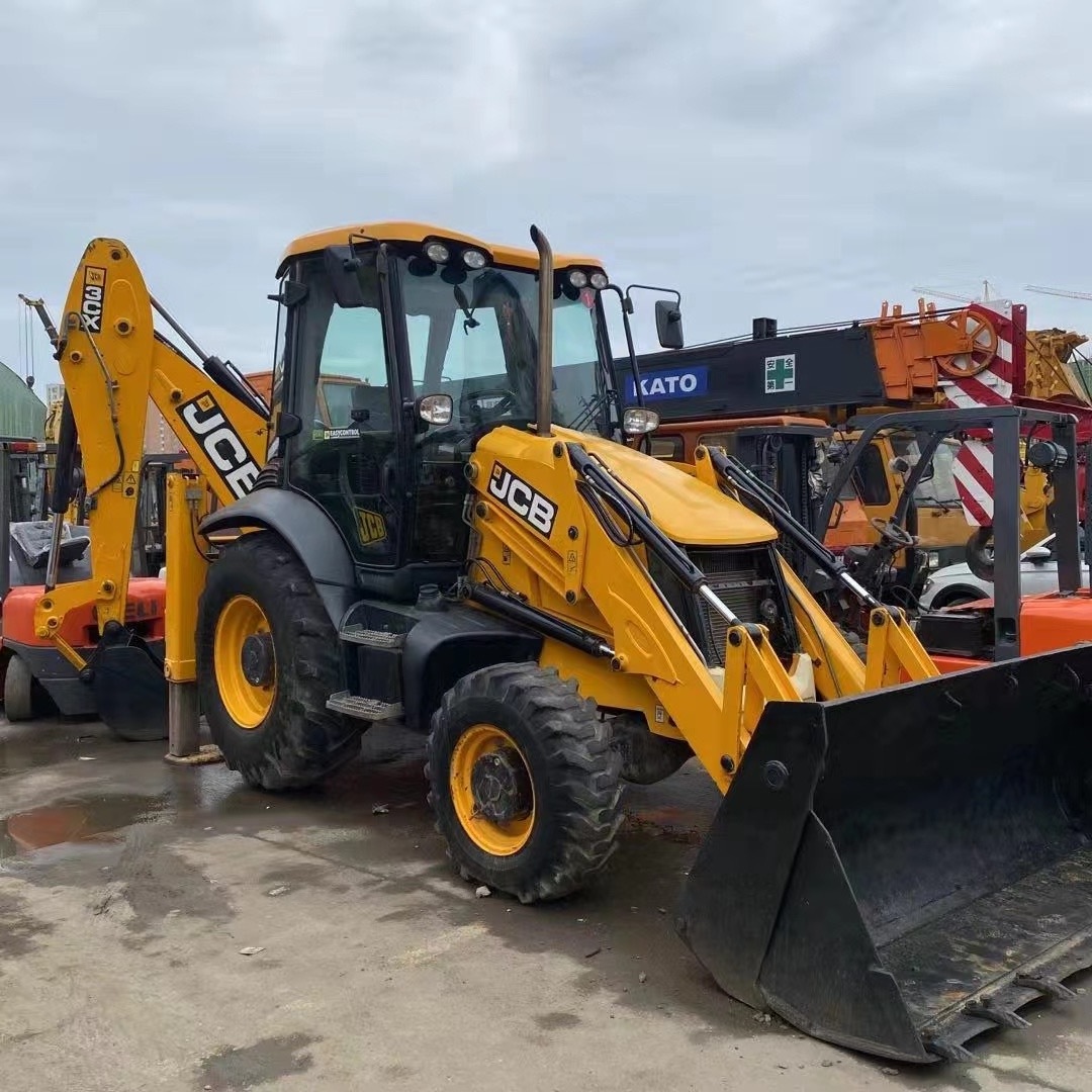 Second Hand Mini Model 416E 420F Back Hoe Backhoe Loader Towable Backhoe