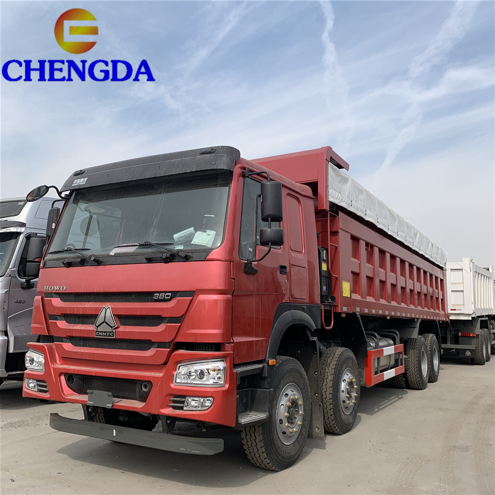 Sinotruck 8x4 12 Wheels 50 Ton Howo Tipper Dump Truck For Sale