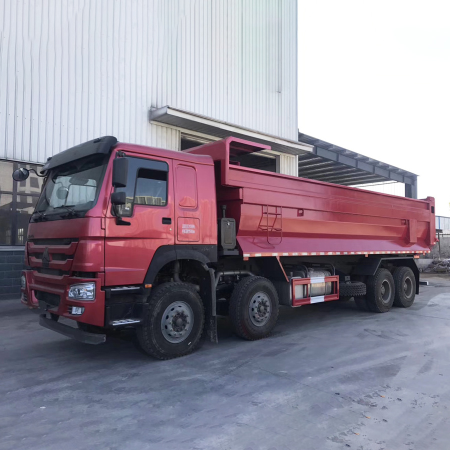 2022 Sino Used 12 Wheeler 40 Ton 8X4 Camion Benne 12 Roues Tipper Howo Dump Truck