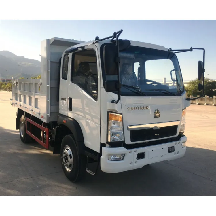 New Small 5 Ton 4x2 Howo Tipper Dump Truck For Sale