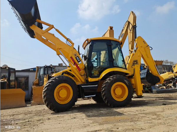 Second Hand Mini Model 416E 420F Back Hoe Backhoe Loader Towable Backhoe