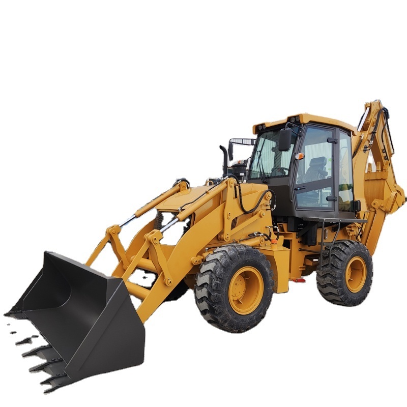 Second Hand Mini Model 416E 420F Back Hoe Backhoe Loader Towable Backhoe