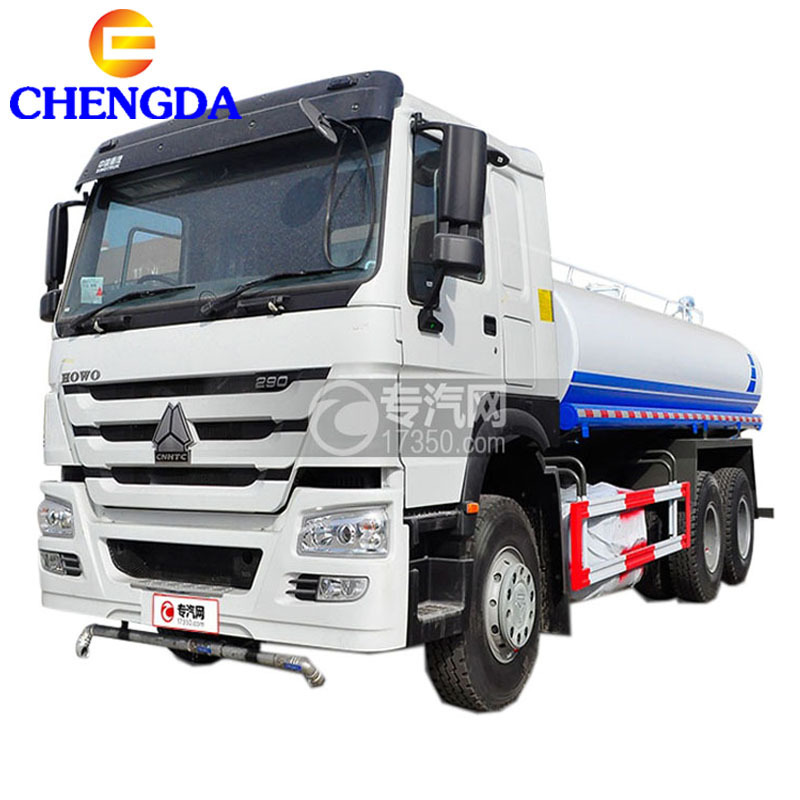 20000l 6x4 Water Tank Truck With Bowser And Sprinkler