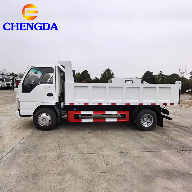 Isuzu 4x2 5ton Mini Dump Trucks 190HP Light Cargo Isuzu Truck For Sale Low Price